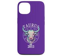 Zodiac Toro Toro Nato nel 2015 Custodia per iPhone 13