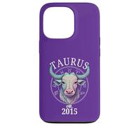 Zodiac Toro Toro Nato nel 2015 Custodia per iPhone 13 Pro