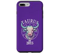 Zodiac Toro Toro Nato nel 2015 Custodia per iPhone 7 Plus/8 Plus