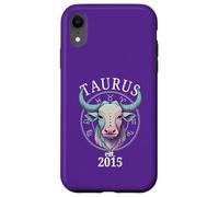 Zodiac Toro Toro Nato nel 2015 Custodia per iPhone XR