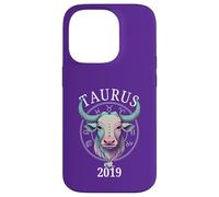 Zodiac Toro Toro Nato nel 2019 Custodia per iPhone 14 Pro