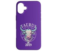 Zodiac Toro Toro Nato nel 2019 Custodia per iPhone 16 Plus