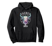 Zodiac Toro Toro Nato nel 2019 Felpa con Cappuccio