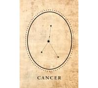 Zodiac Vintage Cancer Journal