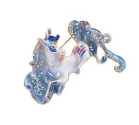 Zodiaci culturali Cavallo Spilla Gioielli per Abbigliamento Decorazione Capodanno Compleanni Evento Speciale Compleanni Simbolo Culturale, One Size, come descritto
