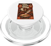 Zodiaco Capodanno cinese del drago cavallo Steam Ramen 2026 PopSockets PopGrip per MagSafe