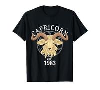 Zodiaco Capricorno Nato nel 1983 Maglietta