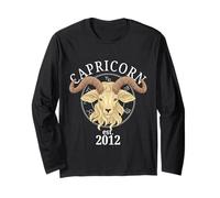 Zodiaco Capricorno Nato nel 2012 Maglia a Manica
