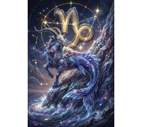 Zodiaco Capricorno Puzzle 1000 Pezzi, Gioco di Concentrazione | Puzzle 1000 pezzi, formato 70x50cm, dai 14 anni, tema Zodiaco Capricorno per decorazione dopo incorniciatura e regalo