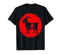 Zodiaco Cinese Capra Anno della Capra Astrologia Lunare Maglietta