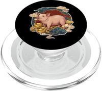 Zodiaco Cinese Lucky Pig PopSockets PopGrip per MagSafe