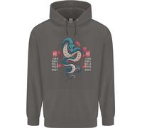 Zodiaco Cinese Shengxiao Anno Del Serpente Felpa Uomo