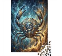 Zodiaco del Cancro Puzzle 1000 Pezzi,dai 14 Anni,Antistress,Adulti E Ragazzi Celestiale,Sfida Impossibile,Decorazione Casa,Idea Regalo,Cartone Di Qualità,Gioco Educativo 70x50cm
