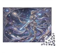 Zodiaco del Sagittario Puzzle 1000 Pezzi,Sfida Impossibile,dai 14 Anni,Decorazione Casa Celestiale,Adulti E Ragazzi,Gioco Educativo,Cartone Di Qualità,Idea Regalo,Antistress 52x38cm