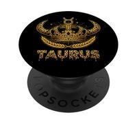 Zodiaco del Toro Aprile Maggio Astrologia Oroscopo Donne Floreali PopSockets PopGrip Adesivo