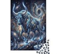 Zodiaco del Toro Puzzle 1000 Pezzi,Gioco Educativo,Sfida Impossibile,dai 14 Anni Celestiale,Adulti E Ragazzi,Cartone Di Qualità,Decorazione Casa,Idea Regalo,Antistress 52x38cm