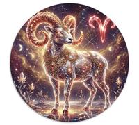 Zodiaco dell Ariete Puzzle 1000 Pezzi, Regalo per amanti dei puzzle