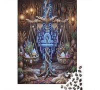 Zodiaco della Bilancia Puzzle 1000 Pezzi,Gioco Educativo,Sfida Impossibile,dai 14 Anni Bohémien,Adulti E Ragazzi,Cartone Di Qualità,Decorazione Casa,Idea Regalo,Antistress 70x50cm
