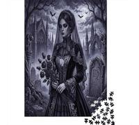 Zodiaco della Vergine Puzzle 1000 Pezzi,Sfida Impossibile,dai 14 Anni,Decorazione Casa Gotico Mistico,Adulti E Ragazzi,Gioco Educativo,Cartone Di Qualità,Idea Regalo,Antistress 38x26cm