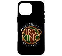 Zodiaco dell'Africa d'oro del re della Vergine - Orgoglio melanato Custodia per iPhone 16 Pro Max