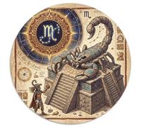 Zodiaco dello Scorpione Puzzle 1000 Pezzi, Puzzle rilassante da casa