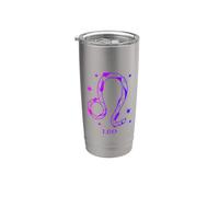 Zodiaco Leone Bicchiere termico in acciaio inox doppia parete