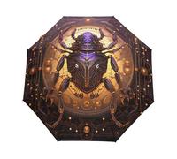 Zodiaco Oroscopo Dei Cartoni Animati Scorpione Ombrello Pieghevole Automatico Ombrelli Antivento Protezione UV da Viaggio per Bambini Ragazzi Ragazze