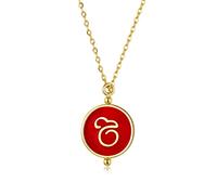 Zodiaco Ratto Collana in Argento - 925 Argento Sterling Collana con Ciondolo Minimalista per le Donne, Catena Regolabile