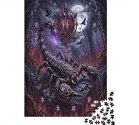Zodiaco Scorpione Puzzle 1000 Pezzi, Regalo per fan dello zodiaco