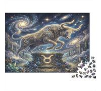 Zodiaco Toro Galassia Puzzle 1000 Pezzi, Decorazione dopo la cornice
