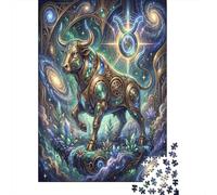 Zodiaco Toro Galassia Puzzle 1000 Pezzi, Decorazione dopo la cornice