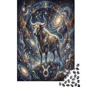 Zodiaco Toro Galassia Puzzle 1000 Pezzi, Decorazione dopo la cornice