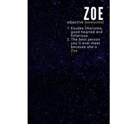 Zoe Awesome Name: custom name Notebook | personalized gifts for women | personalised for Zoe