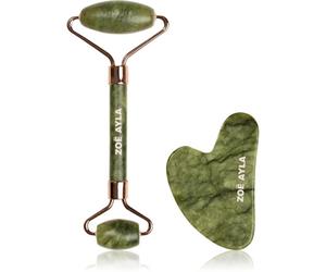 Zoë Ayla Jade Facial Roller And Gua Sha Tool confezione regalo per il viso 1 pz