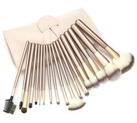 Zoe Ayla Set Di Pennelli Professionale Da 24 Pezzi Trucco Con Custodia Da Viaggio In Pelle Vegana - 4000 Gr