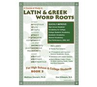 Zoe Gillispie B S Matthew Glavach P H Latin & Greek Word Roots, Book (Tascabile)