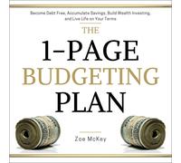Zoe McKey The 1-Page Budgeting Plan (Copertina rigida)