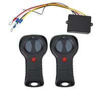 Zoegneer 12 V Wireless Digitale Elettrico Verricello Telecomando Kit Interruttore Con 2 Telecomandi Per ATV SUV Fuoristrada Camion DC Remote Controller Set