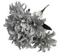 Zoegneer 7 teste di dalia artificiali, 45 cm, steli realistici in velluto per composizioni floreali per matrimoni, centrotavola, decorazione per corridoio, scenografia, decorazione per la casa