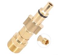 Zoegneer Adattatore a baionetta per lavor e pulitore ad alta pressione Rondella in ottone M22 Connettore filettato maschio Max 160 Bar 2000psi 30 Lmin Flow 60C Temperatura per esterno Ga