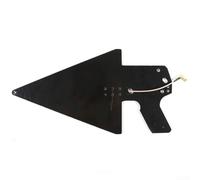 Zoegneer Antenna periodica logaritmica HT6 da 600 MHz a 10 GHz con guadagno direzionale 6,5 dB, PCB a polarizzazione lineare SWR basso per misurazione dell'intensità del campo EMC e analisi dello