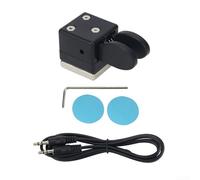 Zoegneer Base magnetica CW Key QU-2020A Mini per Morse Key Double Pick CW Key Base automatica Adsorbimento magnetico per funzionamento radio a onde corte e progetti fai da te