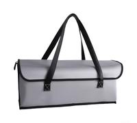 Zoegneer Borsa a prova di fuoco della batteria al litio per bici elettriche e scooter Custodia impermeabile in fibra di vetro con maniglie Protezione termica estrema 465X175x95mm