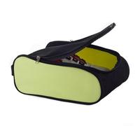 Zoegneer Borsa per scarpe da golf, impermeabile, antipolvere, portatile, in poliestere, per uomini e donne, 14 x 34 x 23 cm, pieghevole, con manico (verde)