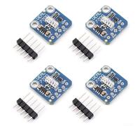 Zoegneer Confezione da 4 moduli sensore di luce ambientale VEML7700, 16 bit di altezza, da 0 a 120 klx, interfaccia I2C con regolatore da 3,3 V per progetti elettronici fai da te Arduino (non saldati)