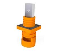 Zoegneer Connettore a inserimento rapido per accumulo di energia della batteria, morsettiera di alimentazione industriale, impermeabile IP67, unipolare, PA66, M6, M8, connettore a vite (arancione-400A