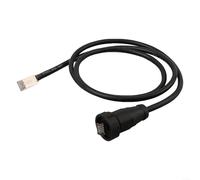 Zoegneer Connettore maschio a scatto E16 impermeabile IP67 per switch di rete, accoppiatore CAT5E CAT6A, montabile su PCB, automazione industriale, display a LED, apparecchiature di comunicazione per