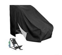 Zoegneer Copertura impermeabile antipolvere e resistente al sole per gambe per attrezzature da palestra indoor tessuto Oxford 198 x 64 x 142 cm nero (420D)