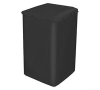 Zoegneer Copertura per lavatrice per uso esterno in tessuto Oxford 210D a tre lati, colore nero, 51 x 52 x 85 cm a 57 x 62 x 95 cm (56 x 60 x 90 cm)