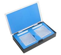Zoegneer Cuvetta al quarzo con percorso ottico 2PCS 50Mm con trasmissione UV Cuvetta al quarzo per analisi di laboratorio dello spettrofotometro 751/722
